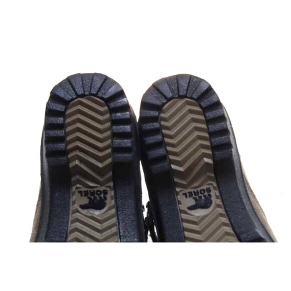 SOREL meadow side zip ankle boots waterproof suede womens winter shoes sz 6 - Picture 9 of 11